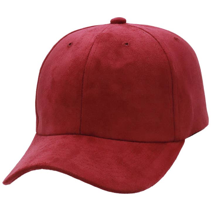 Cap Zone - Vendita all'ingrosso Cappellino da baseball - Unisex - Cappellino Baseball Premium in Finta Pelle Scamosciata Vegana con Chiusura Regolabile31
