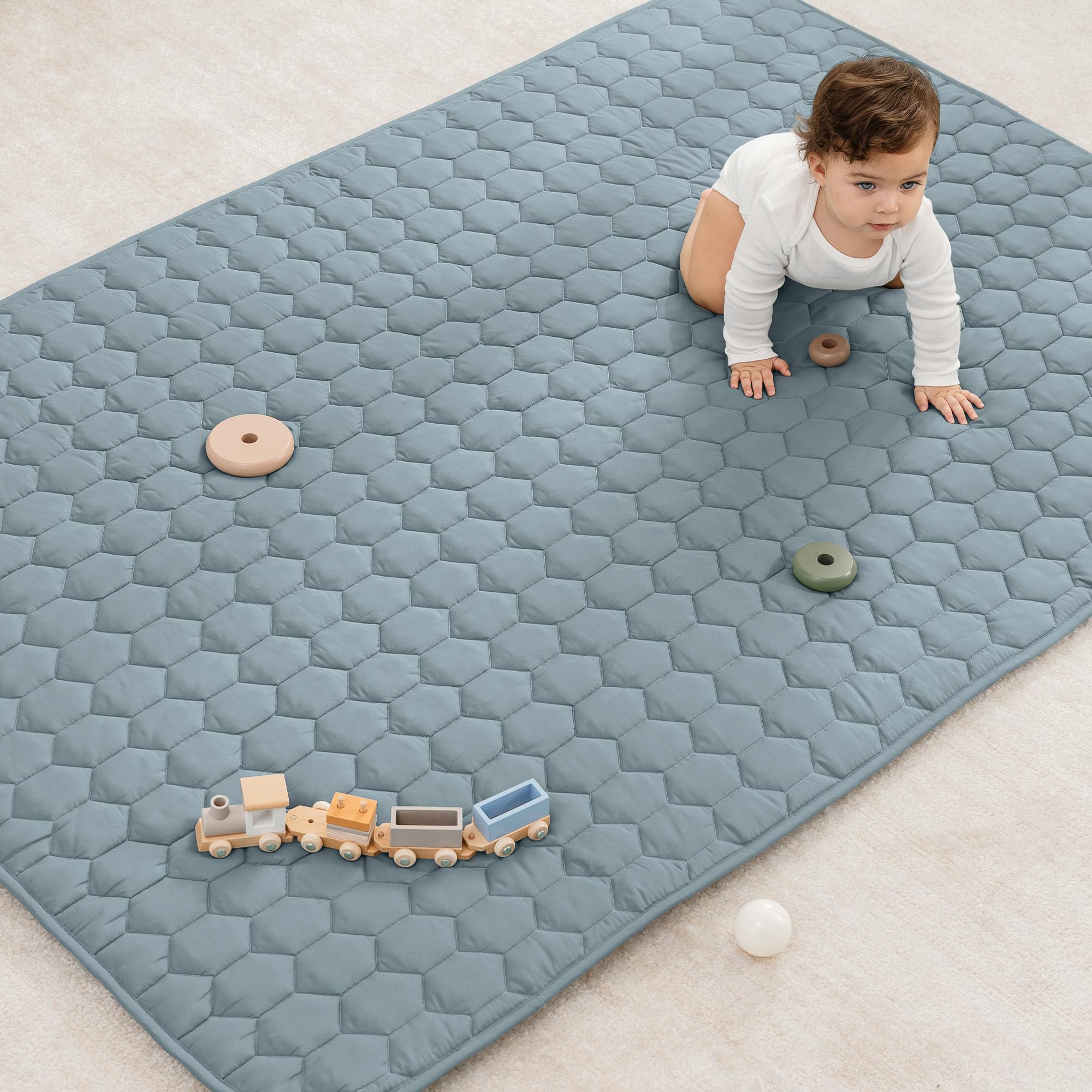 Comfy Cubs - Wholesale Play Mat - Kids & Baby - Premium Play Mat, Quilted Baby Mat for Floor by Comfy Cubs12