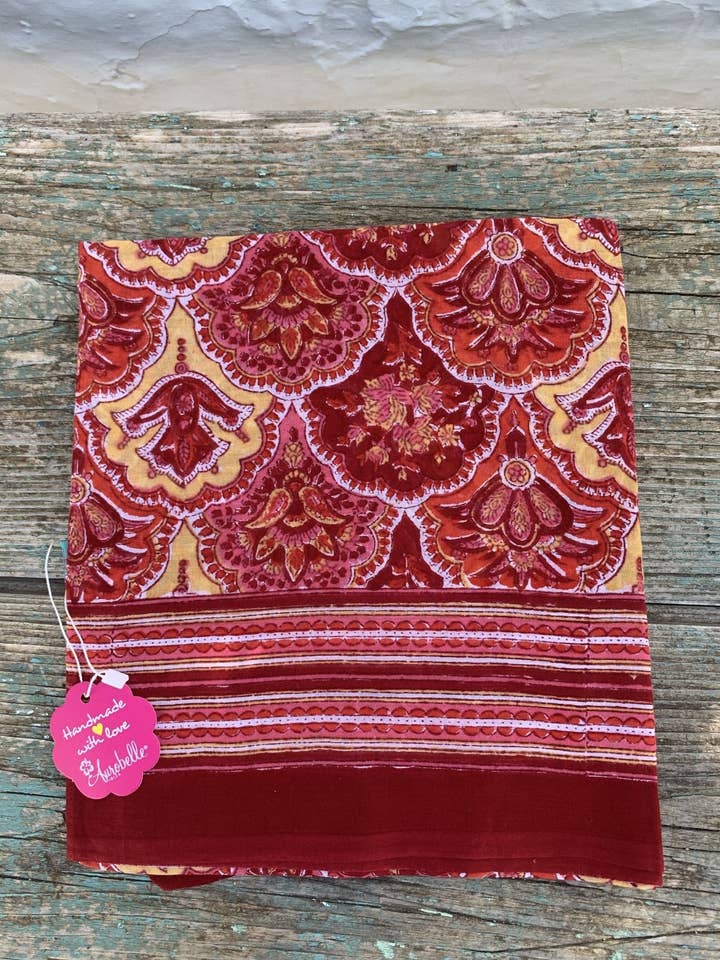 Sarong nieuwe collectie geweldige met de hand bedrukte katoenen pareo's voor wholesale door Aurobelle Ibiza