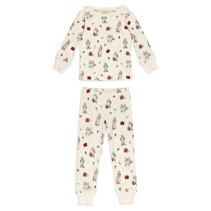 Conjunto de pijama orgánico para niños | Aventura Paddington™ para venta al por mayor de L'ovedbaby