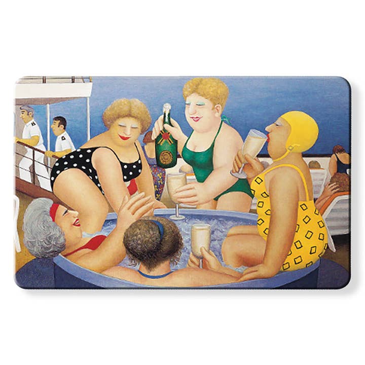 Beryl Cook - Cruising 2 as A Myne Card for wholesale by Myne Cards