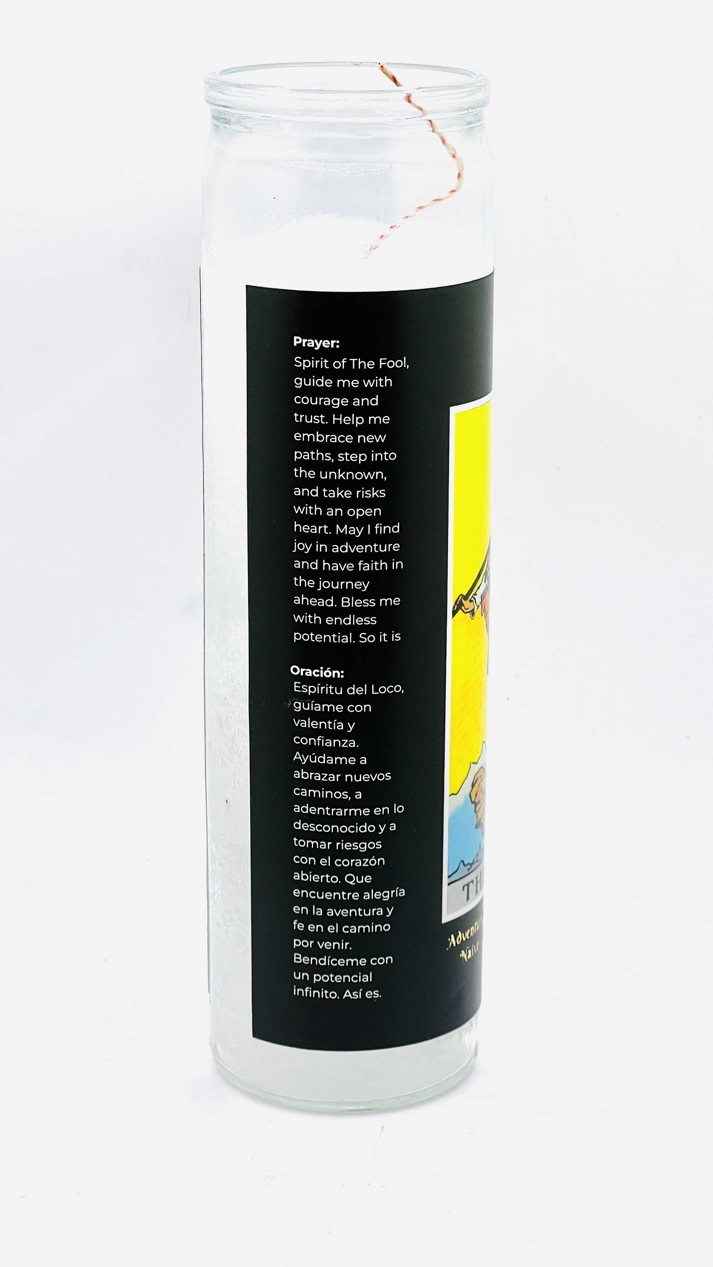 Vrinda - Wholesale Votive Candle - The Fool Tarot Candle   1