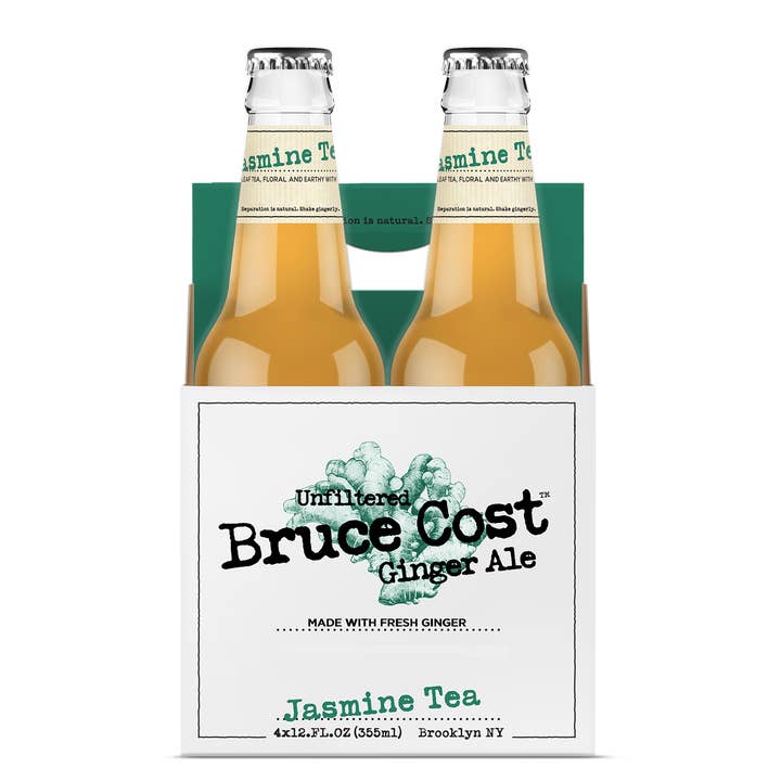Brooklyn Food & Beverage – wholesale Soda/carbonated drink – Bruce Cost Ginger Ale - Jasmine Tea