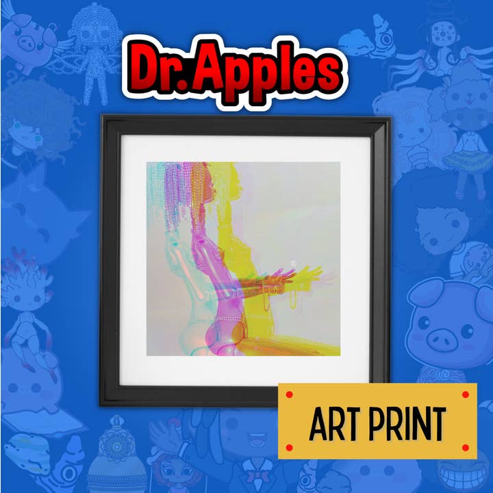 Impresión artística- Sub- Ooak Art Doll para venta al por mayor de Dr. Apples, LLC