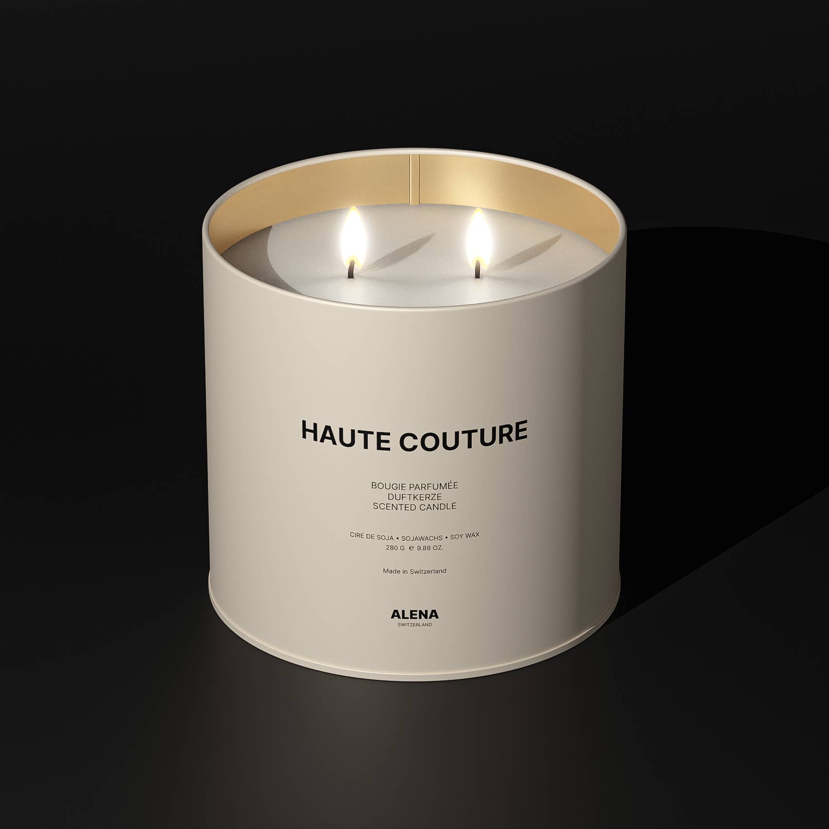 ALENA SWITZERLAND - Wholesale Pot/gevulde kaars - Haute Couture geurkaars – 280 g5