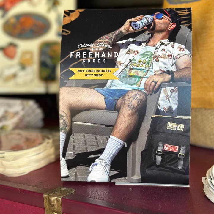 Freehand Goods - Wholesale Desk/Tabletop Sign - PoP Tabletop Sign5