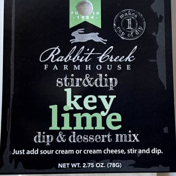 Rabbit Creek Gourmet - Wholesale Dip - Frost Key Lime Fruit Dip Mix-Multiple Products in 1 Packet0