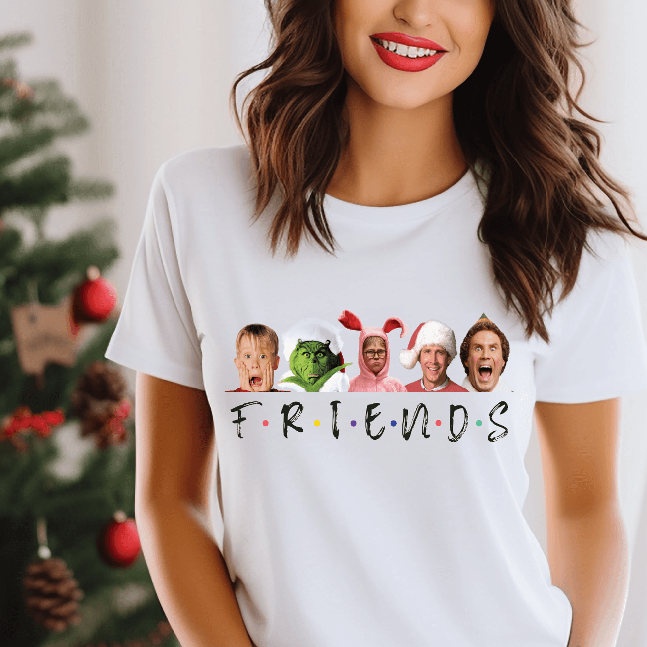 Nashville Design House - Wholesale Sublimation Transfer - Christmas Movie Friends DTF Transfer1
