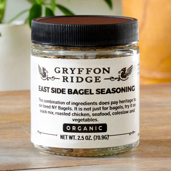 East Side Bagel Seasoning - Certified Organic for wholesale by Gryffon Ridge Spice Merchants