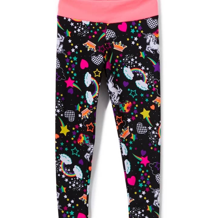 Unicorn Forever Active Leggings för wholesale av Girl Power Sport