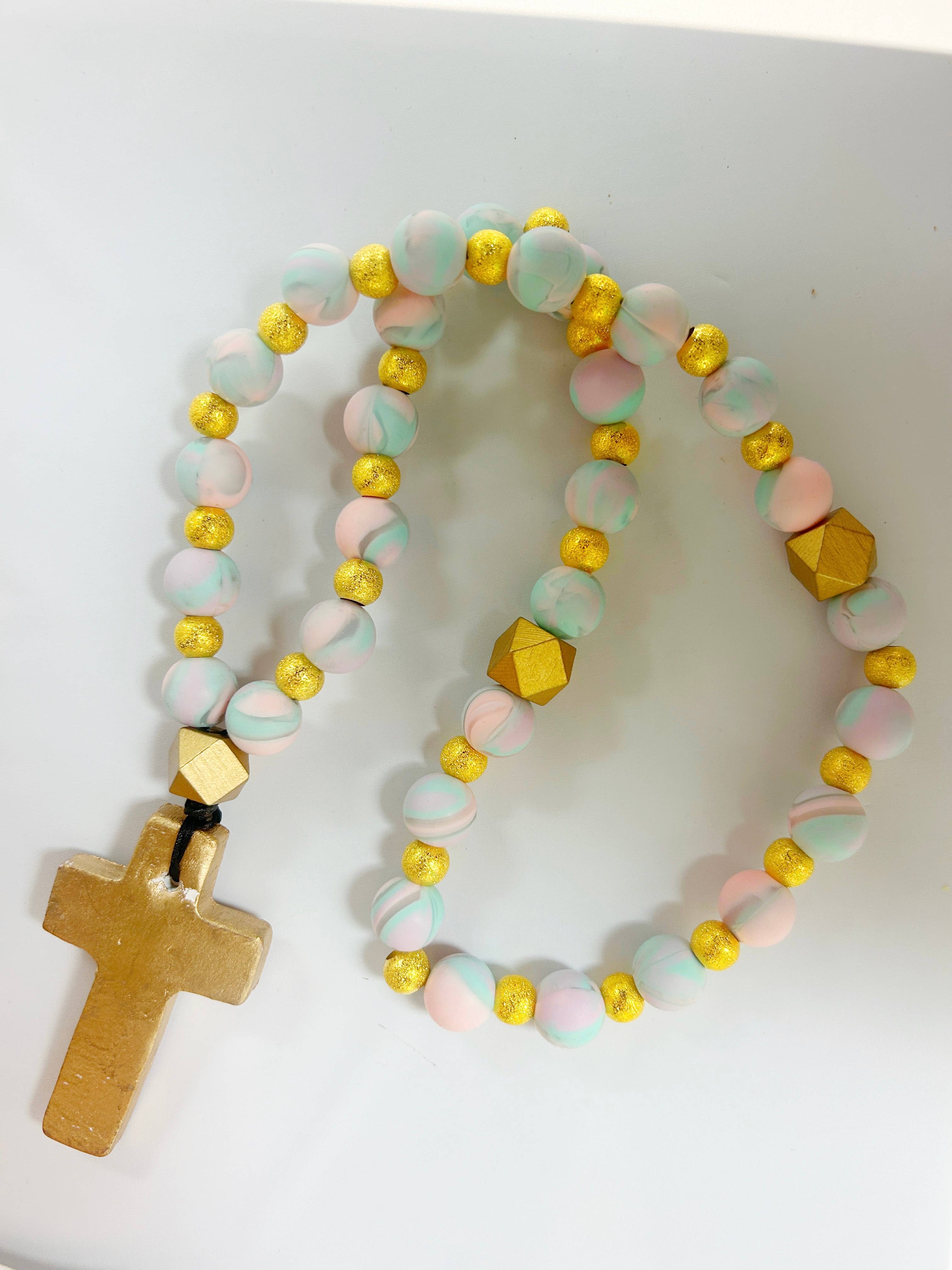 Lanyard Lovebirds – Großhandel Gebetskette für den Hals – Gebetsperlen — längere Version7