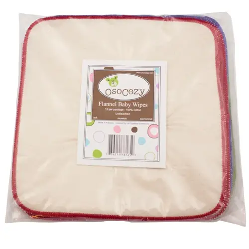 OsoCozy - Wholesale Face & Body Wipes - Baby - OsoCozy Reusable Cloth Baby Wipes3