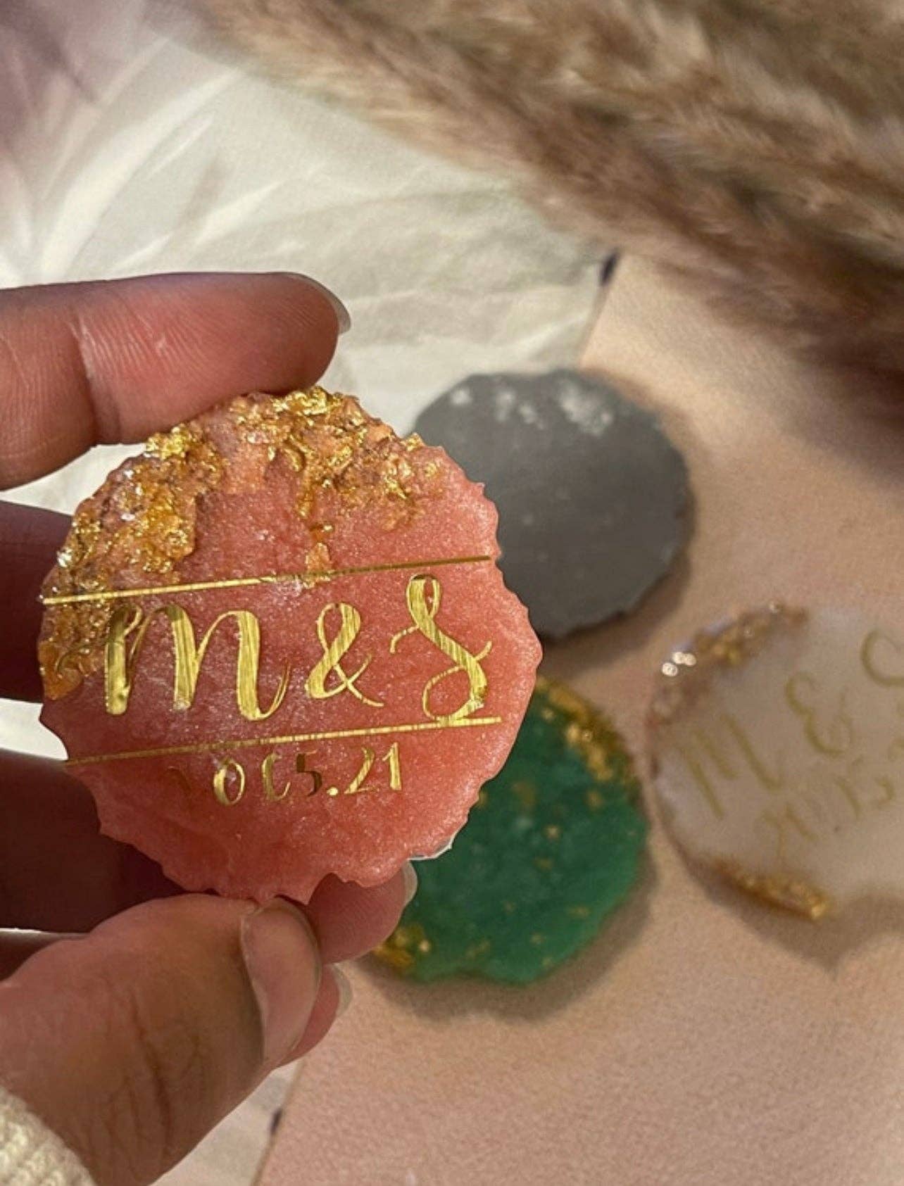 Hudaa & Co - Wholesale Party gift - Personalised Magnet | Handmade | Party Favours | Wedding Favours | Mendhi | Eid | Ramadan | Islam | Home Decor | Gift | Present | Custom10