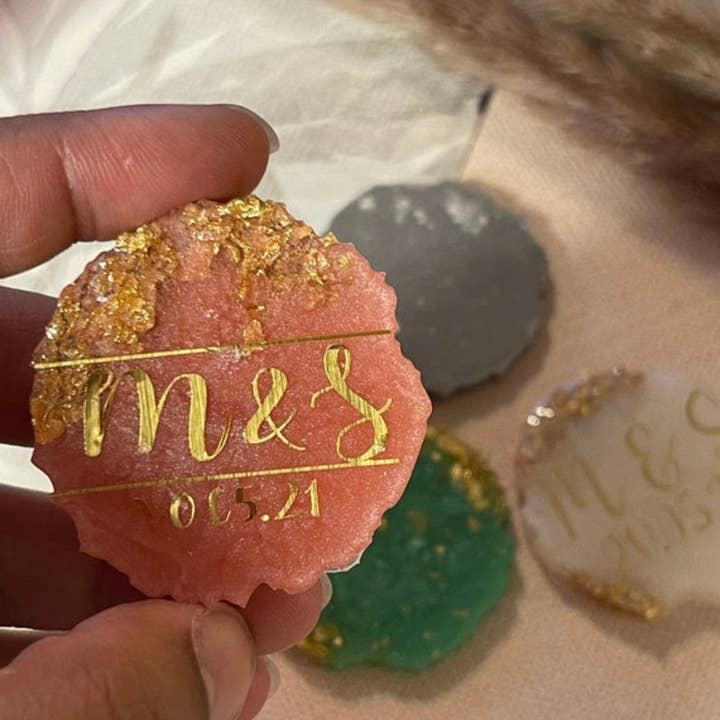 Hudaa & Co - Wholesale Party Favor - Personalised Magnet | Handmade | Party Favours | Wedding Favours | Mendhi | Eid | Ramadan | Islam | Home Decor | Gift | Present | Custom10