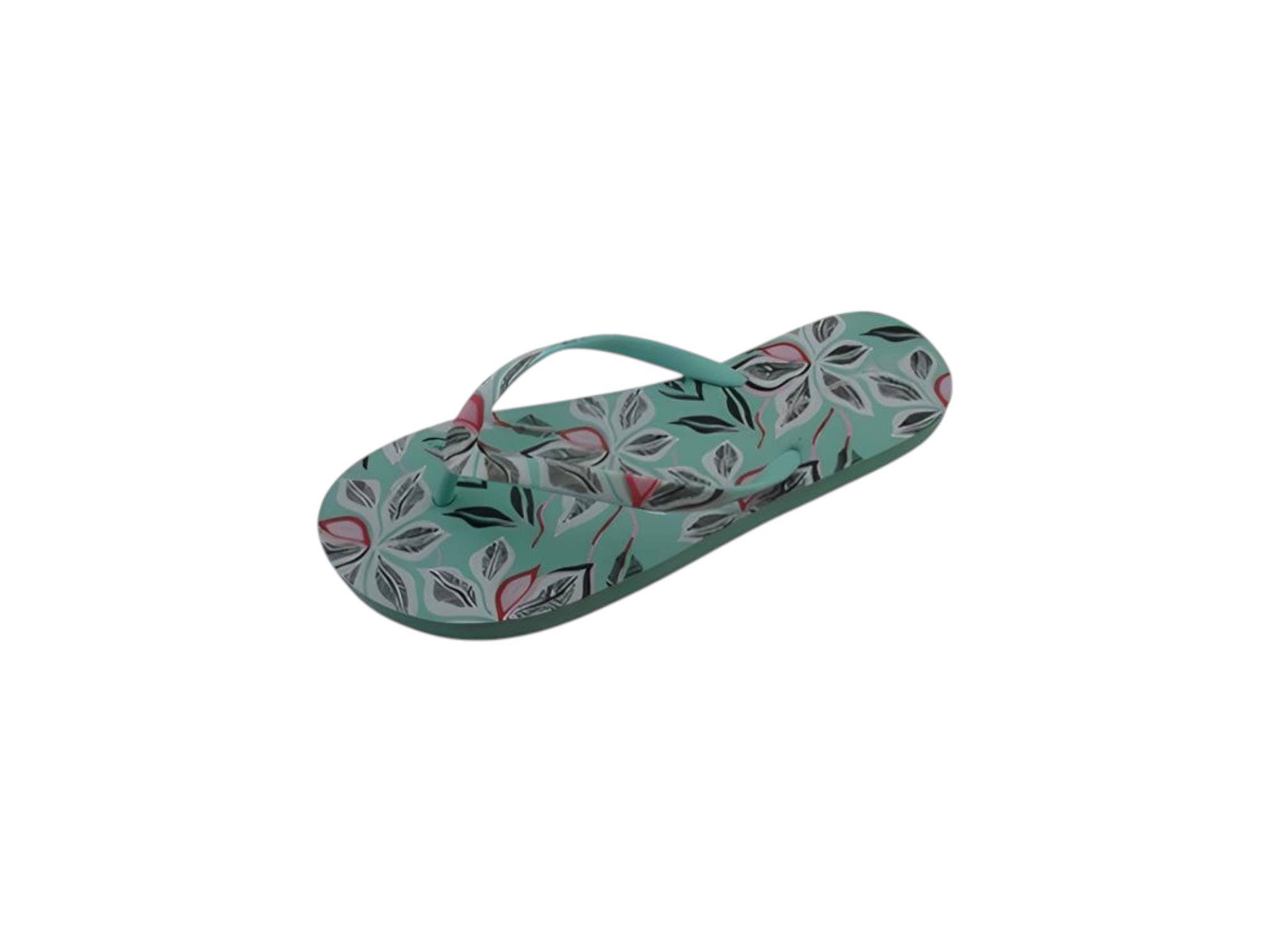 MB SMERWICK SA - Vente Tongs – femme - GLOSSING TROPICAL BEACH SLIPPER - 3 COL. - T.36/41-MBS017701