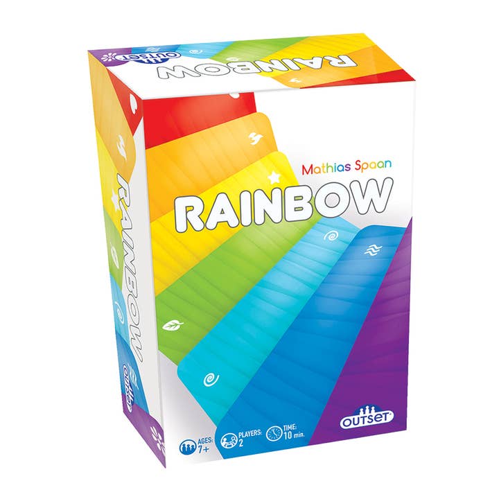 Outset Games and Cobble Hill Puzzles - Wholesale Card Game - Rainbow – A Colorful Card Duel!