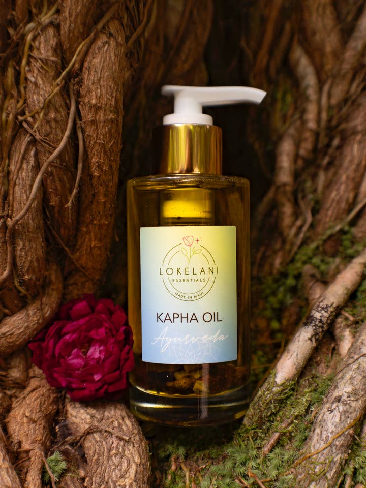 Kapha - Organic Ayurvedic Dosha Balancing Body Oil Hawaii for wholesale by Lokelani Essentials