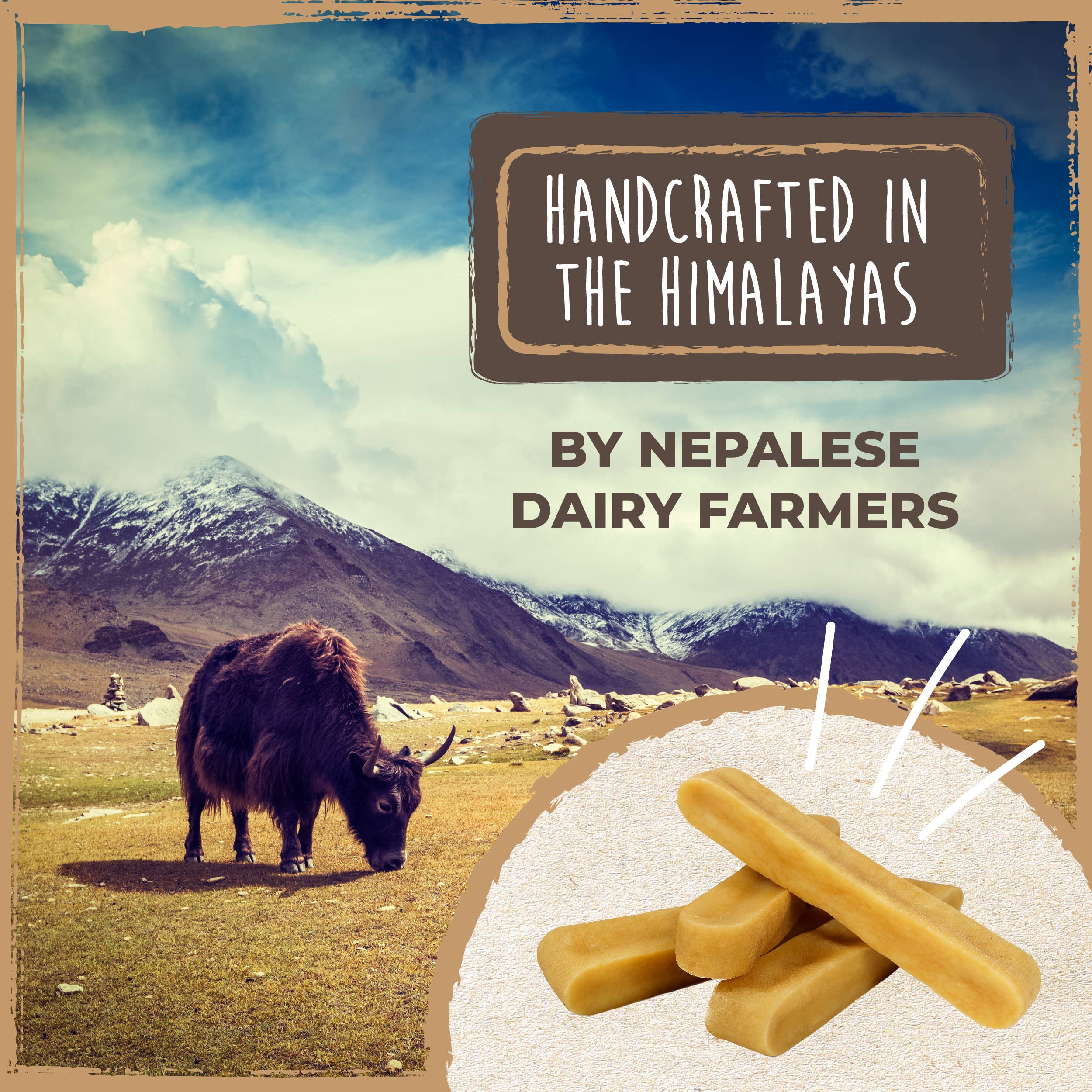 Mighty Paw - Vente Friandises – chien - Mâchouilles naturelles au fromage de yak pour chiens6