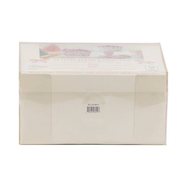 My Mind’s Eye - Wholesale Cupcake/muffin liner - PLJC1871 - Foiled JUMBO Bows/Icons 8 oz Baking Cups (40 ct)4