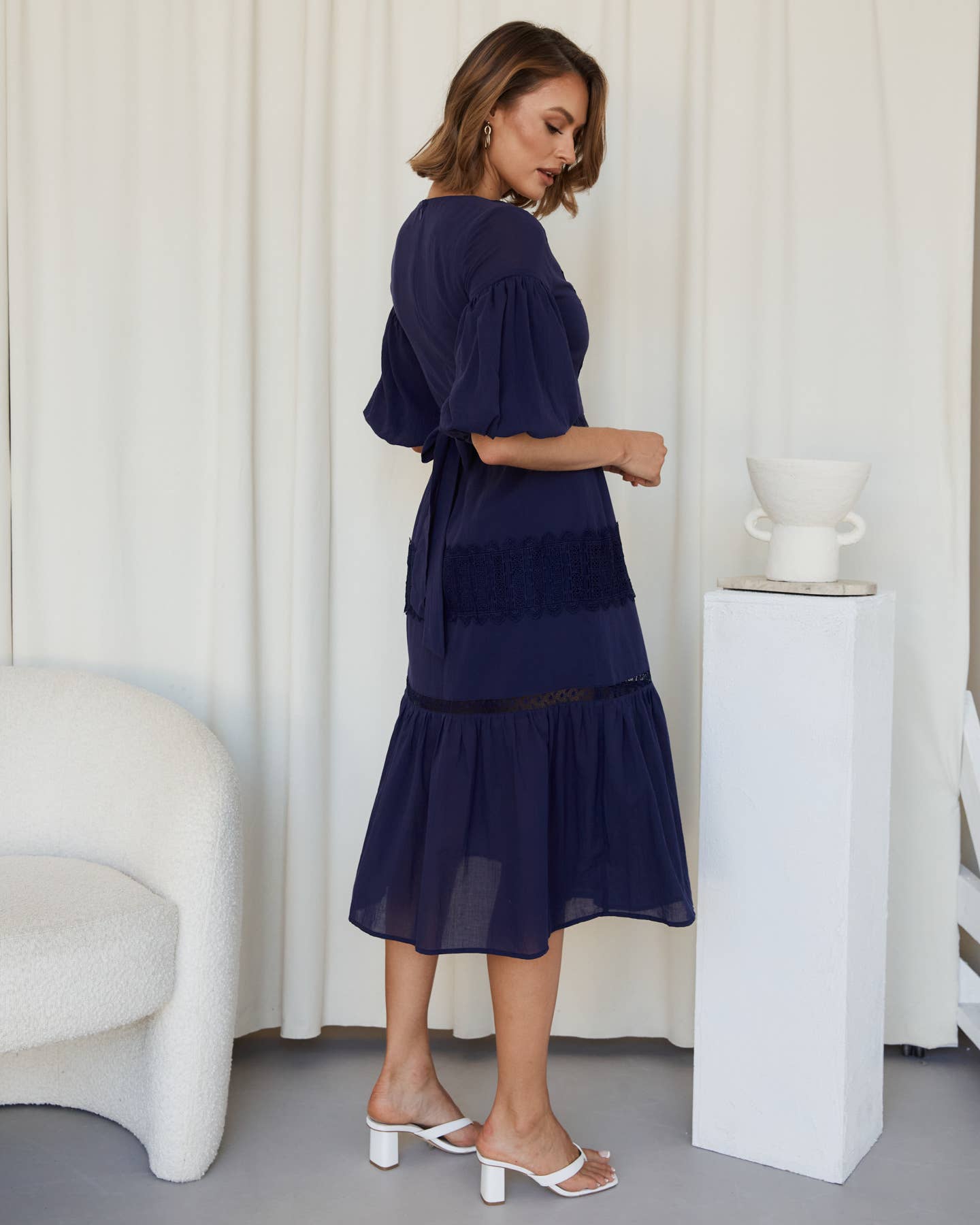 Twosisters The Label - Wholesale Dress - Women's - Emmalee Dress - Navy1