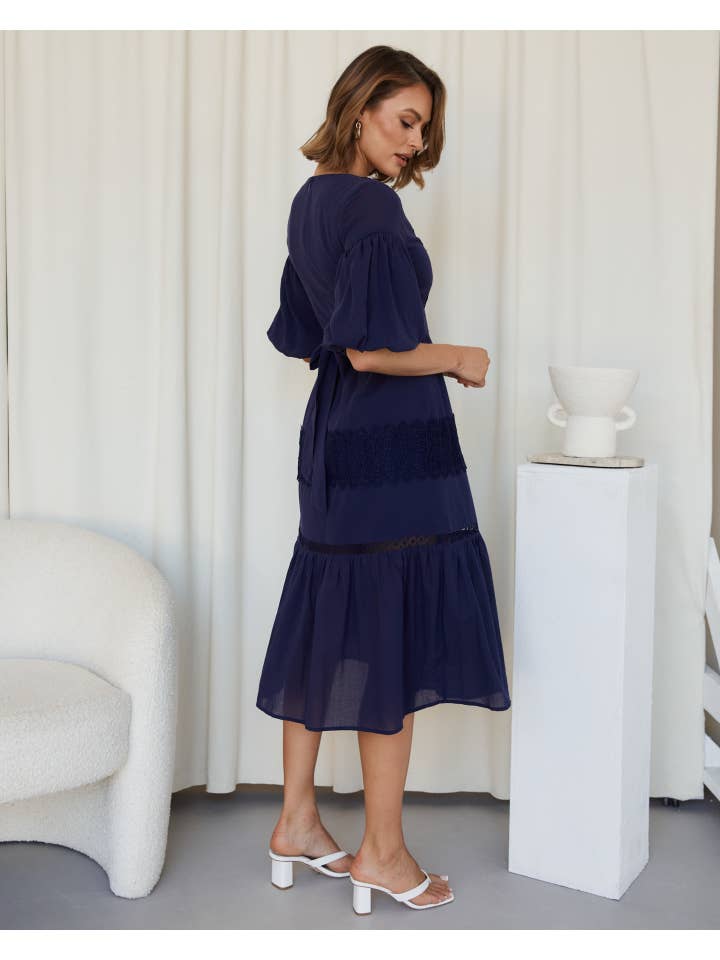 Twosisters The Label - Wholesale Dress - Women's - Emmalee Dress - Navy1