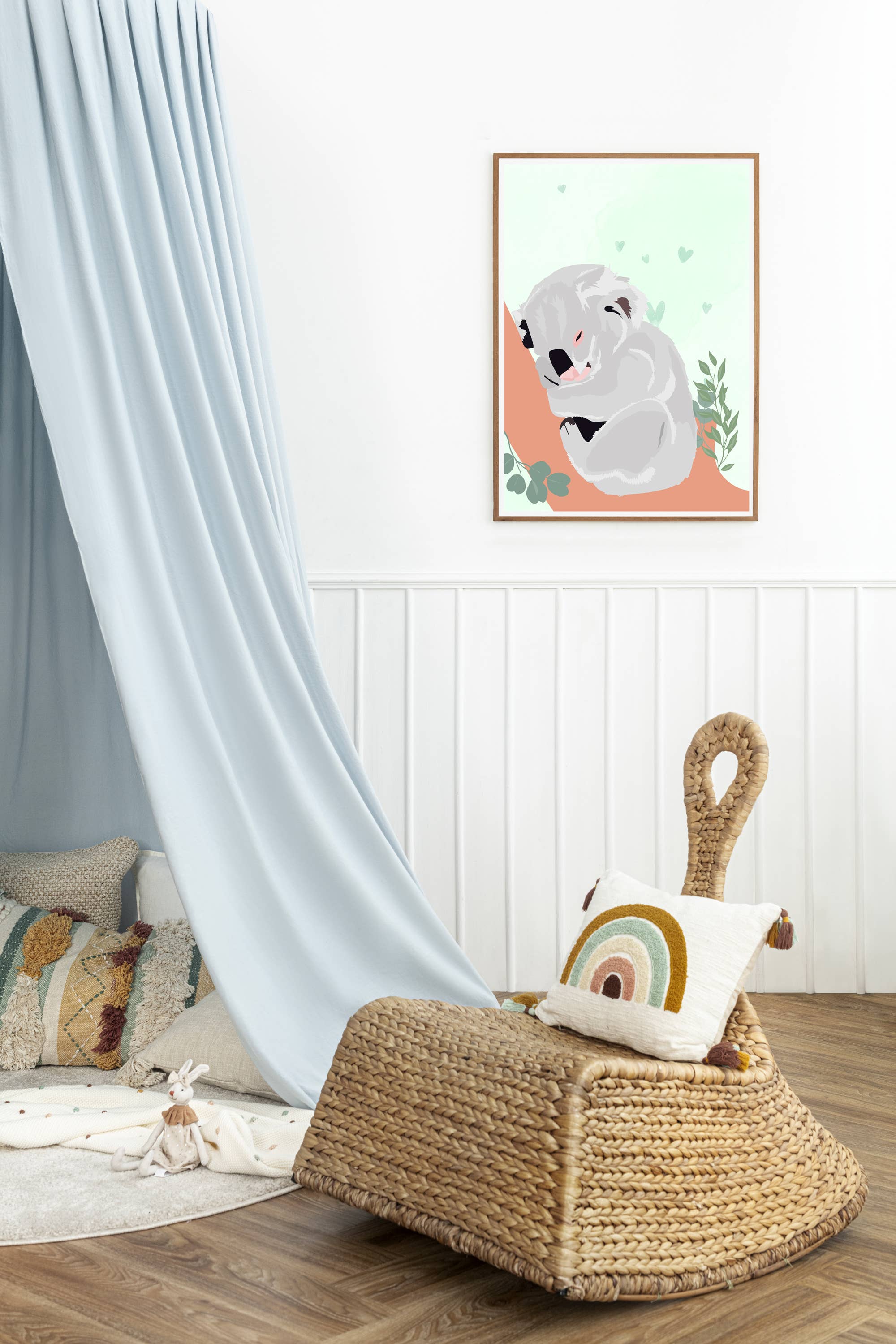 Studio Palanca - Wholesale Poster - Koala illustration poster children's bedroom wall decor1