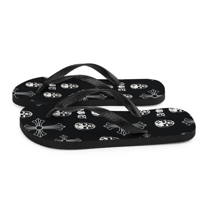 agrock-usa.com – wholesale Flip Flops – Women’s – Skull & Cross Flip-Flops