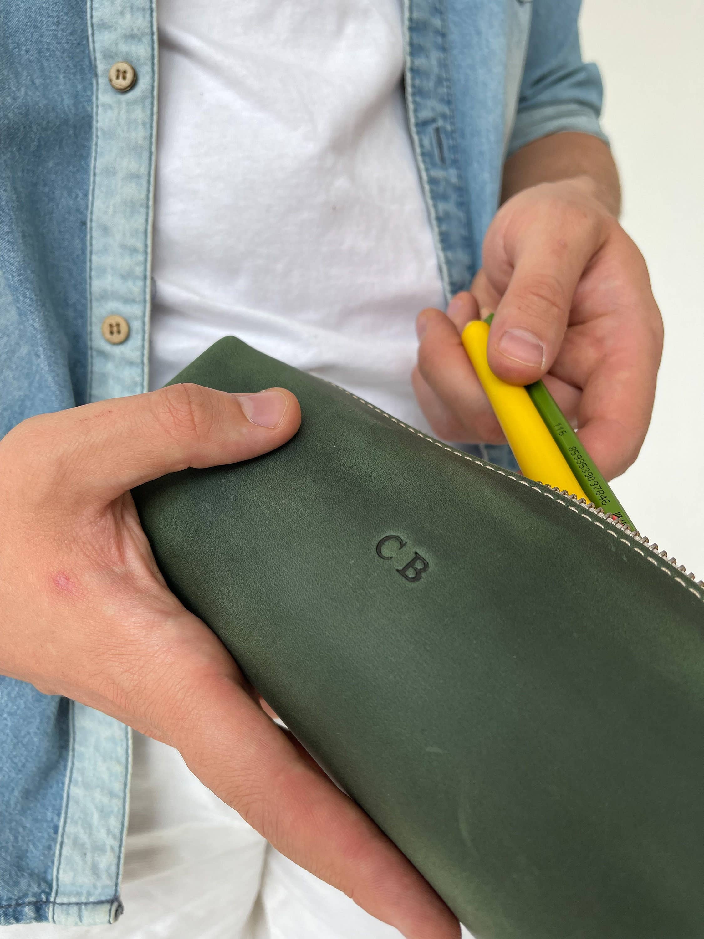 Pol Leather Studio – wholesale Pencil case/pouch – Pencil Case, Pen Case, Leather Makeup Bag.3