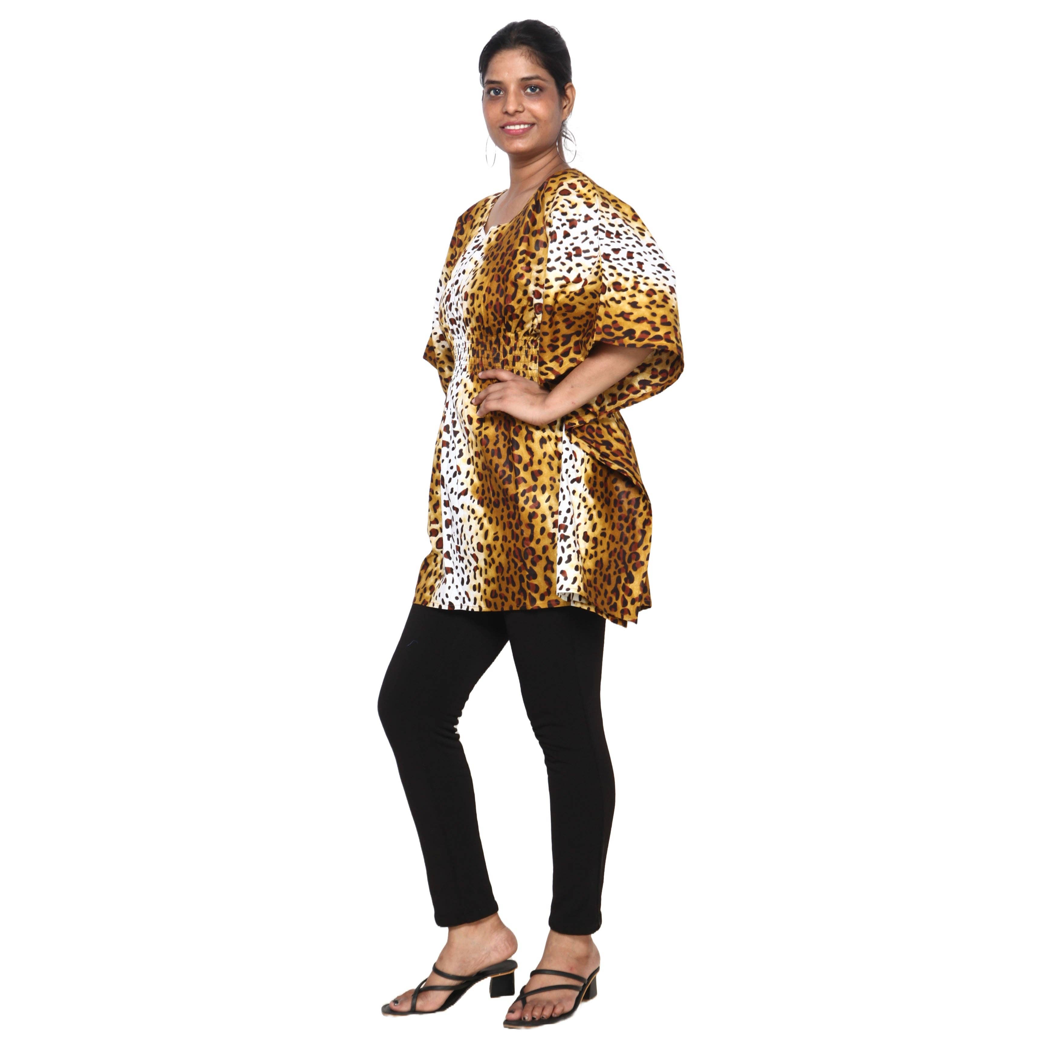 African Stars - Wholesale Kaftan - Women's - Women's Half Kaftan With Elastic Waist -- FI-P141