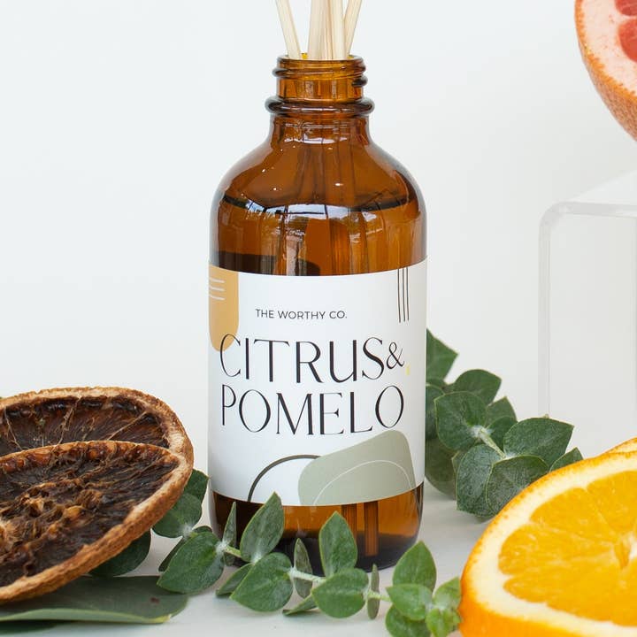 Reed Diffuser: Citrus + Pomelo for wholesale by The Worthy Co