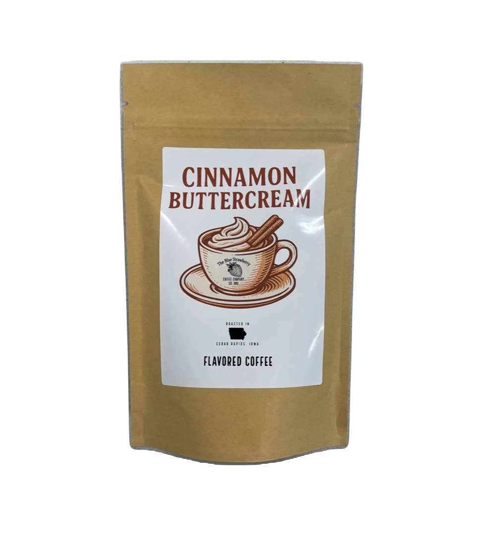 The Blue Strawberry Coffee Co - Wholesale Coffee Beans - Cinnamon Buttercream (Flavor Coffee)0