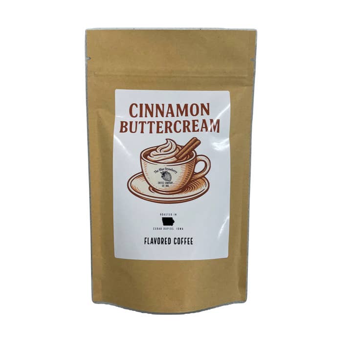 The Blue Strawberry Coffee Co - Wholesale Coffee Beans - Cinnamon Buttercream (Flavor Coffee)