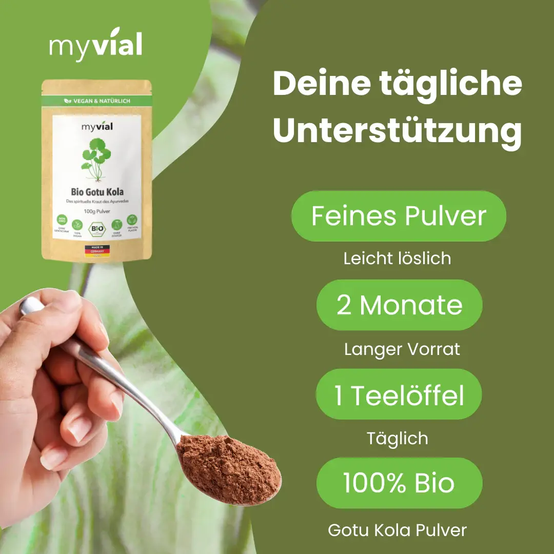 myvial - Wholesale Protein/Superfood Powder - Organic Gotu Kola Powder1