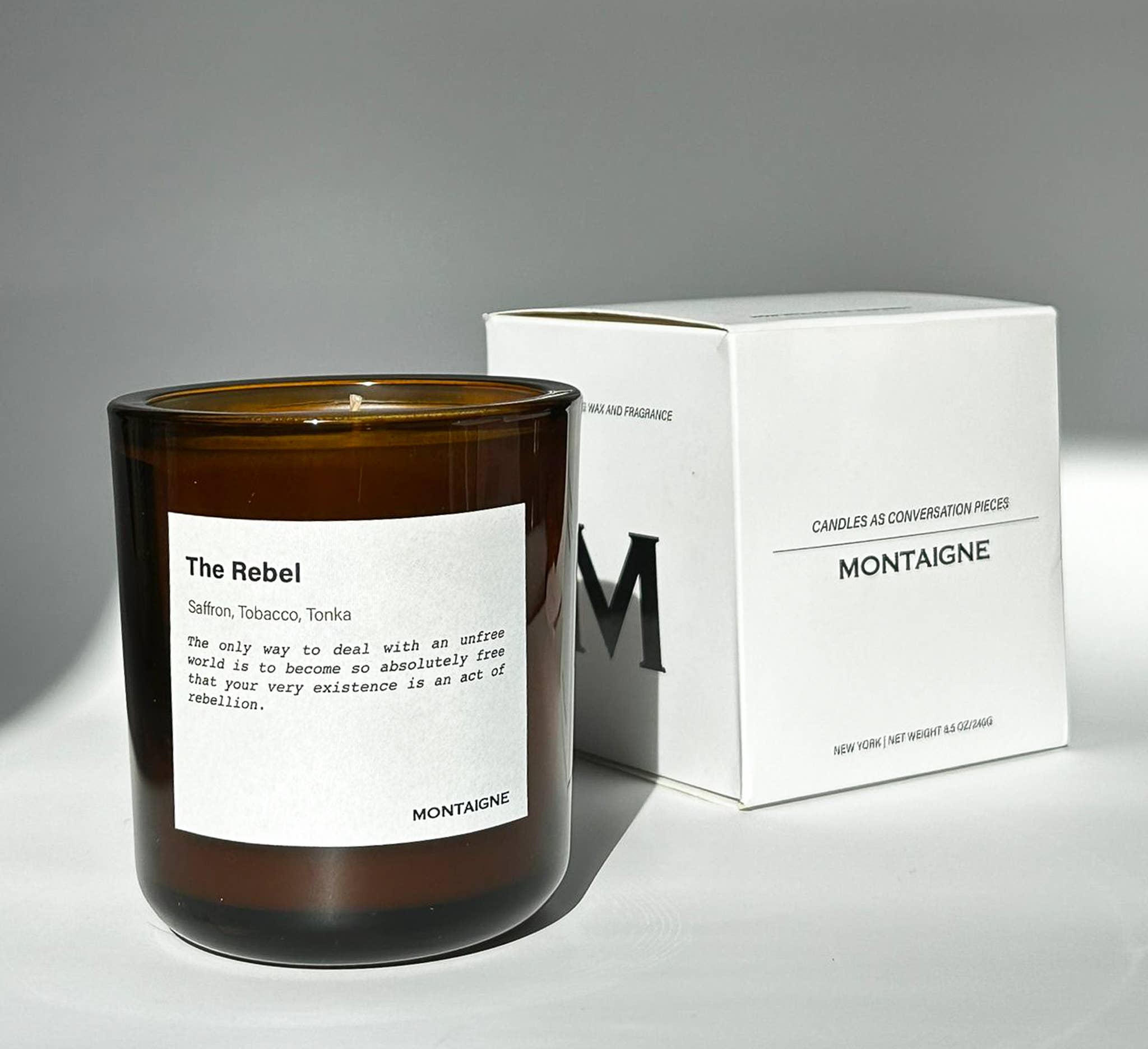 MONTAIGNE - Vente Bougie en bocal - LA BOUGIE REBELLE