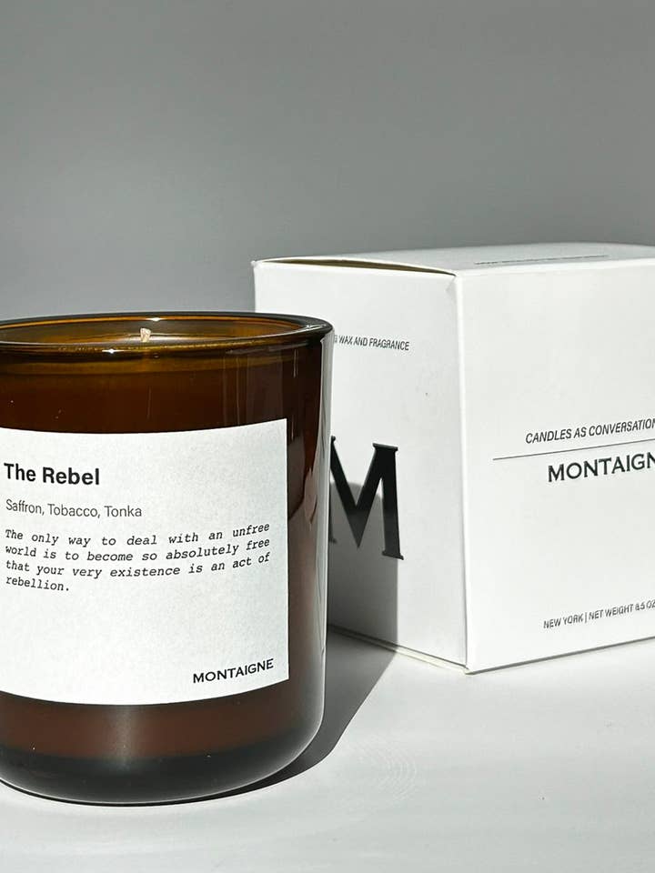 LA BOUGIE REBELLE pour la vente par MONTAIGNE