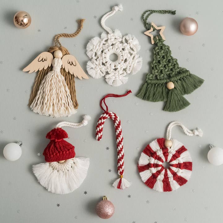 BeanDaikon - Wholesale DIY Craft Kit - Macrame Ornament Kit K618