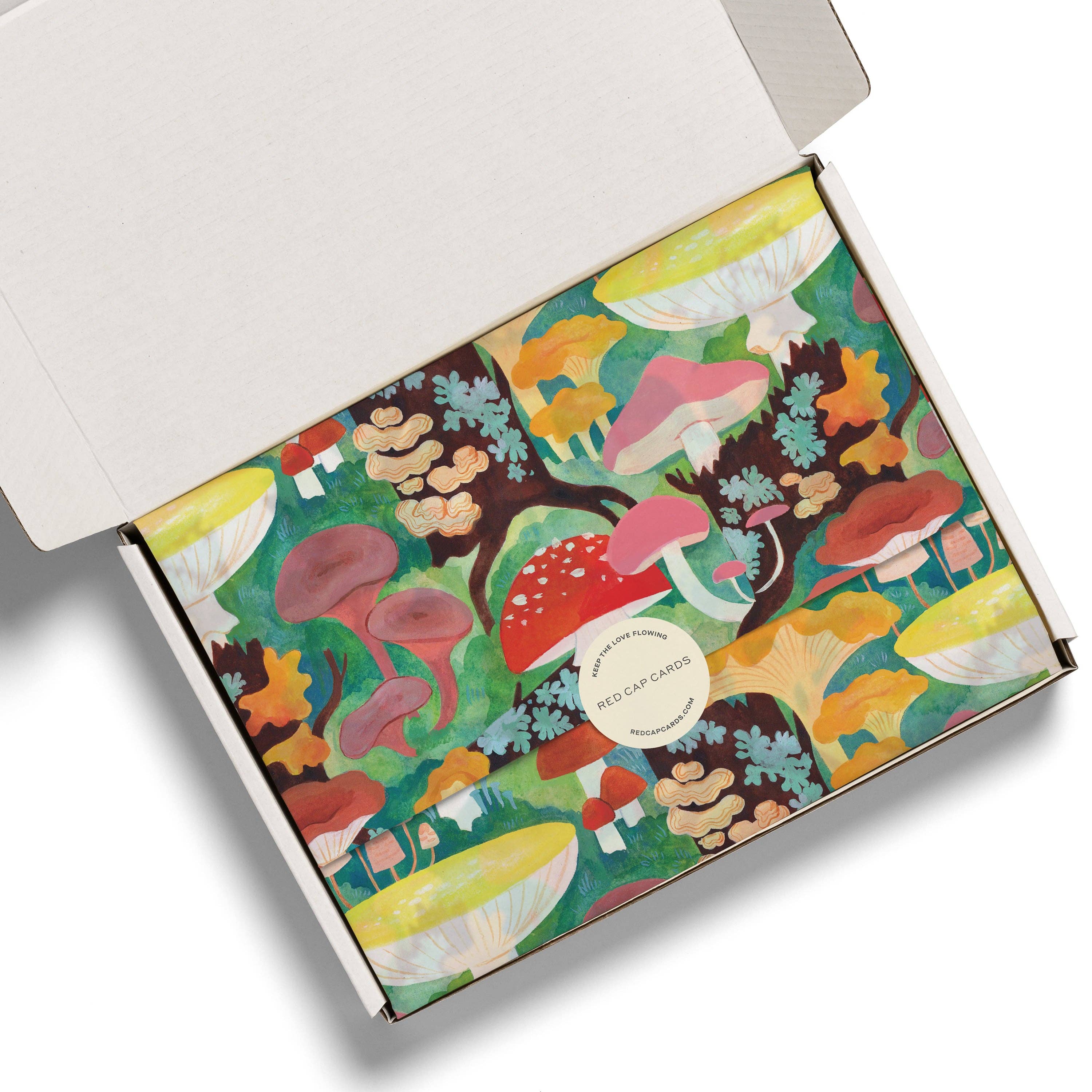 Red Cap Cards - Wholesale Tissue Paper - Woodland Mushrooms tissue paper1