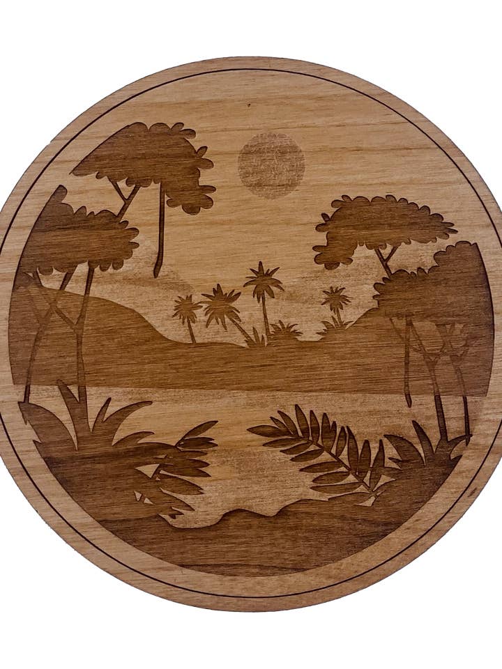 Tropiskt trädalbana för wholesale av Woodcutts Inc.