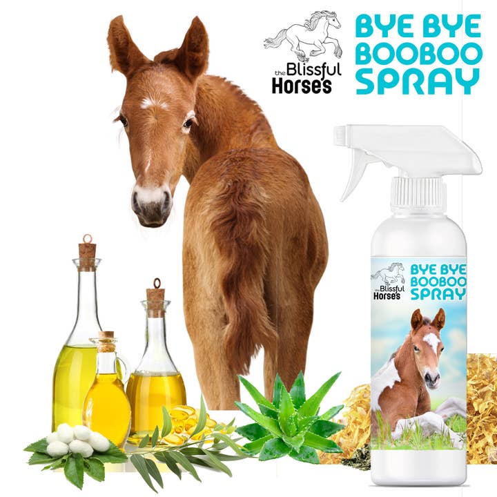The Blissful Dog - Wholesale Pet Spray - Dog - The Blissful Horses Bye Bye Boo Boo Spray - 16 Ounce2