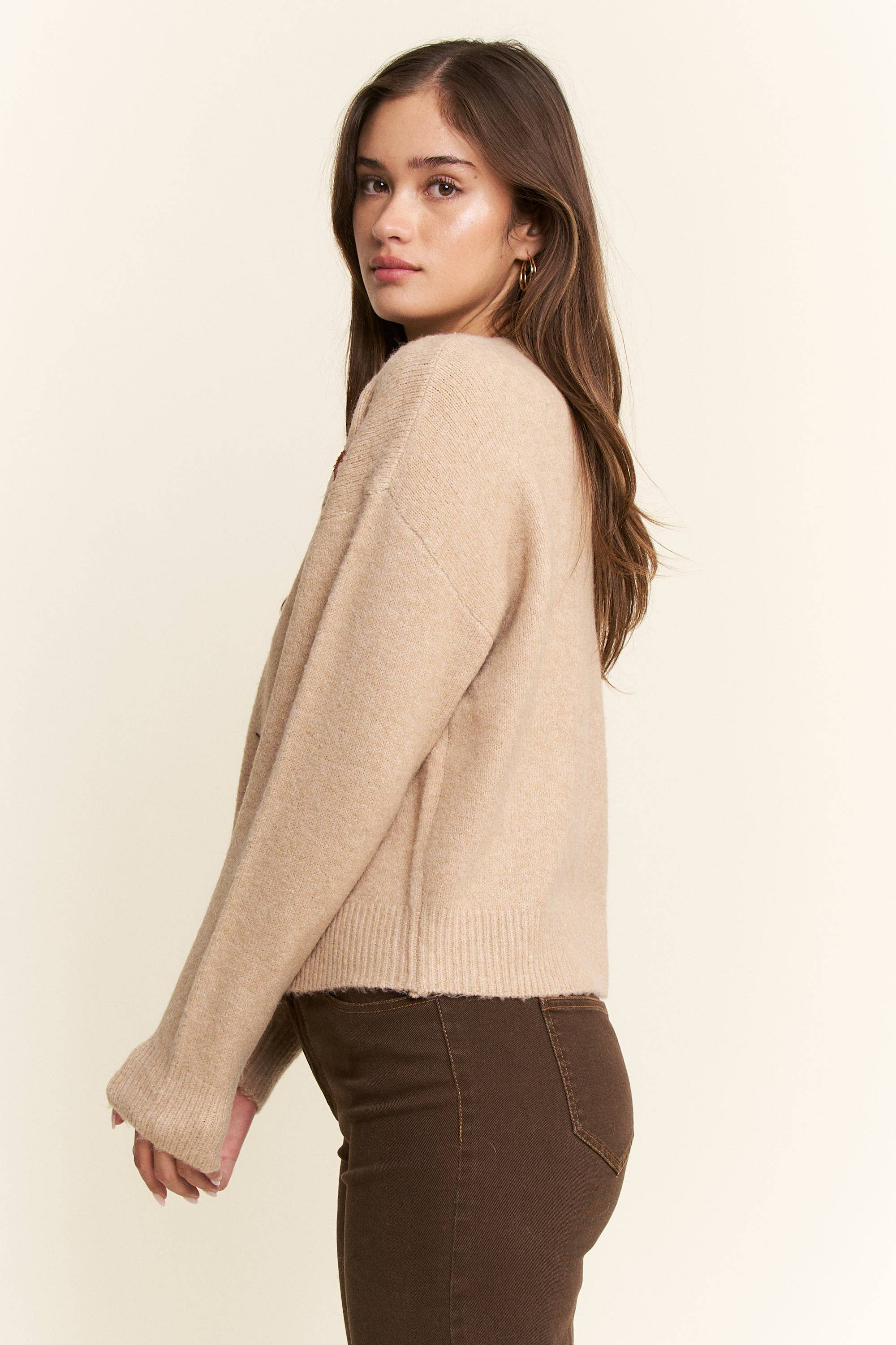 JADE BY JANE - Wholesale Knit Sweater - Women's - FIVE HORSES SWEATER6