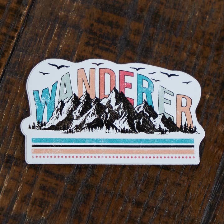 Wanderer (Clean) Sticker for wholesale by The Faith Journal