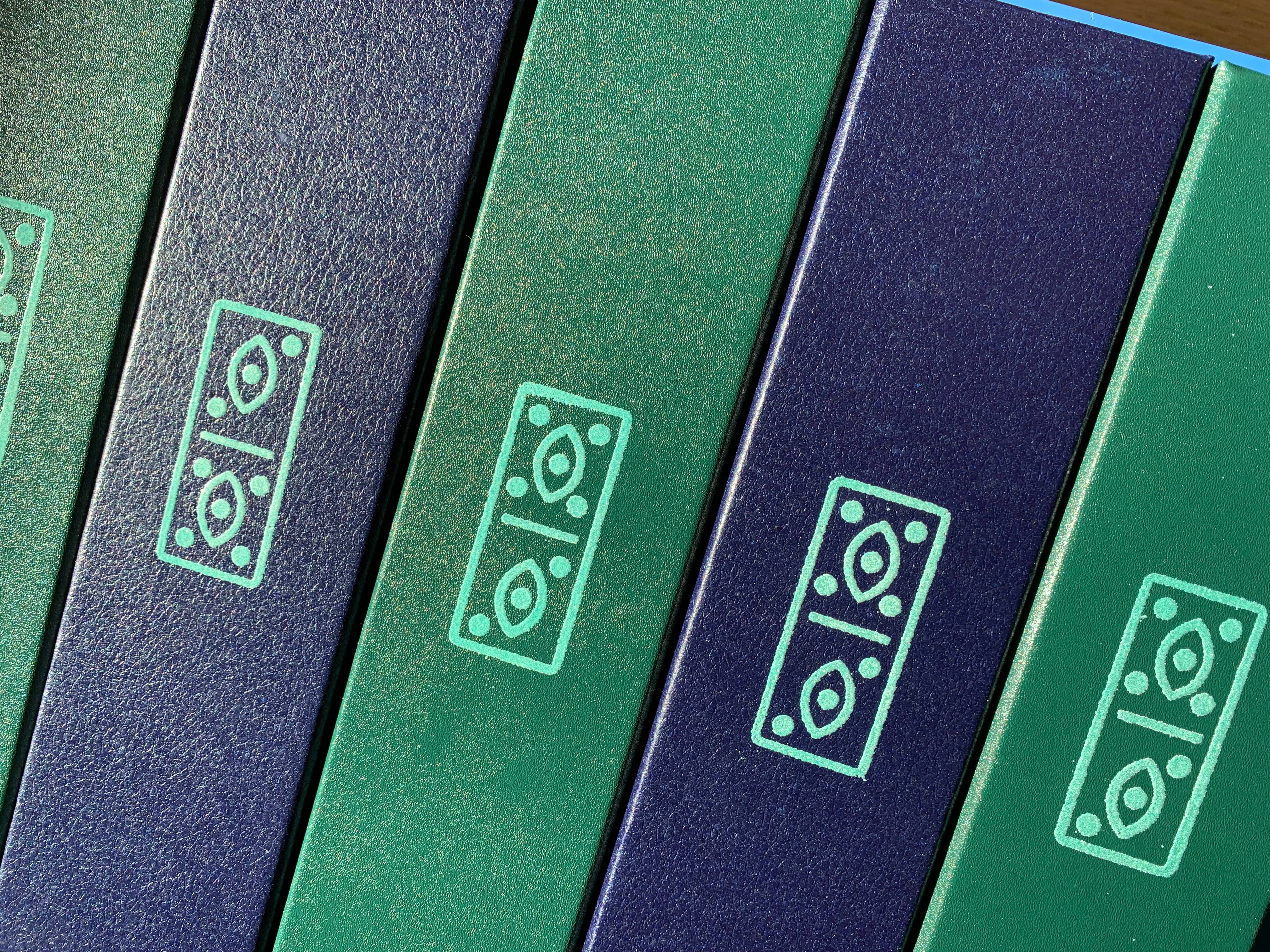 Elsewhere & Such - Wholesale Dominoes - Retro Domino Set2