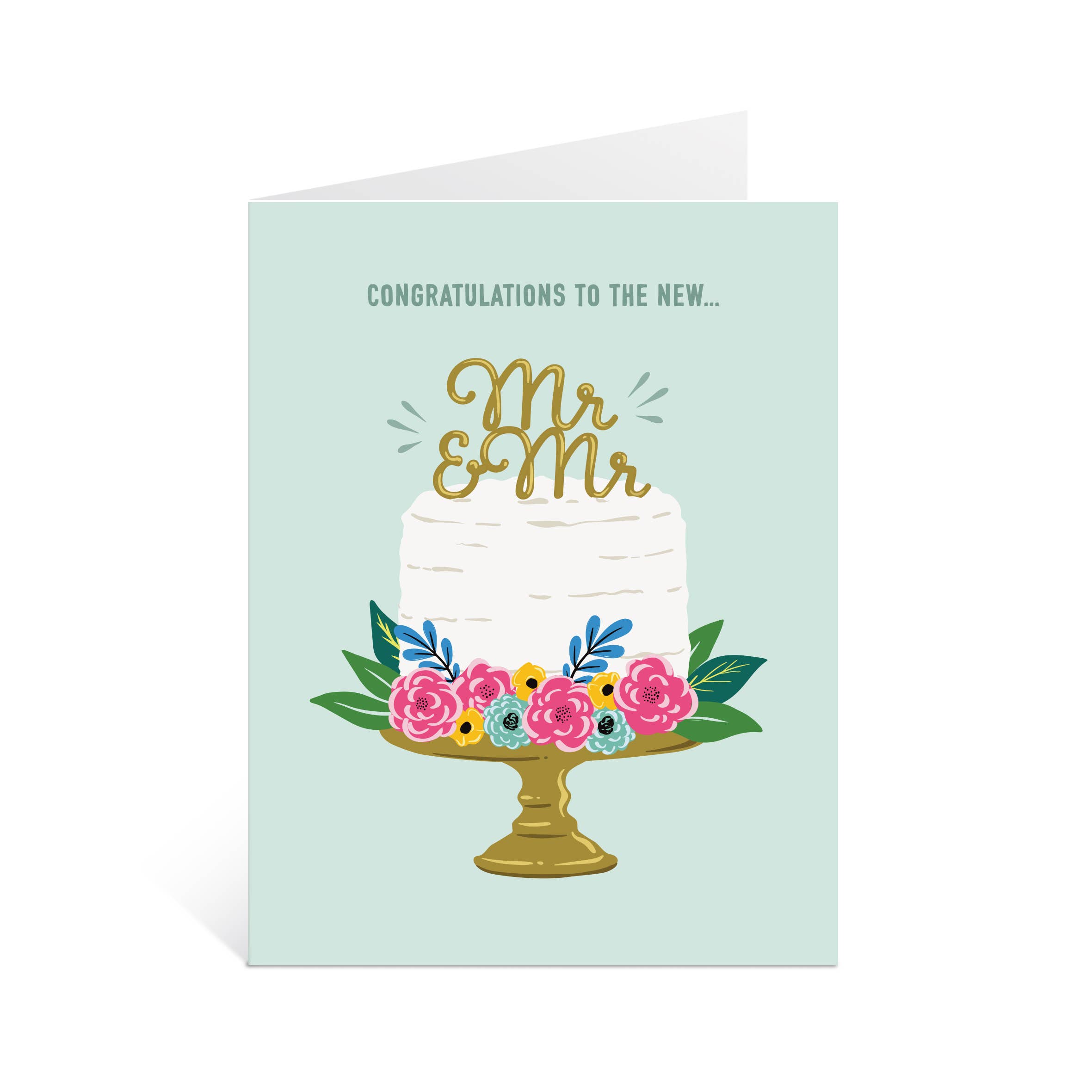 Lucy Loves Paper - Wholesale Wedding Card - New Mr & Mr Wedding Card | LGBTQ+ wedding card2