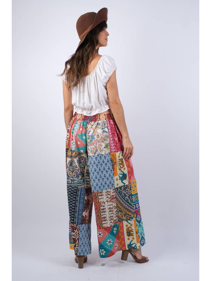 Sacred Threads - Wholesale Pants - Women's - Free Spirit Hippie Patchwork Pants4