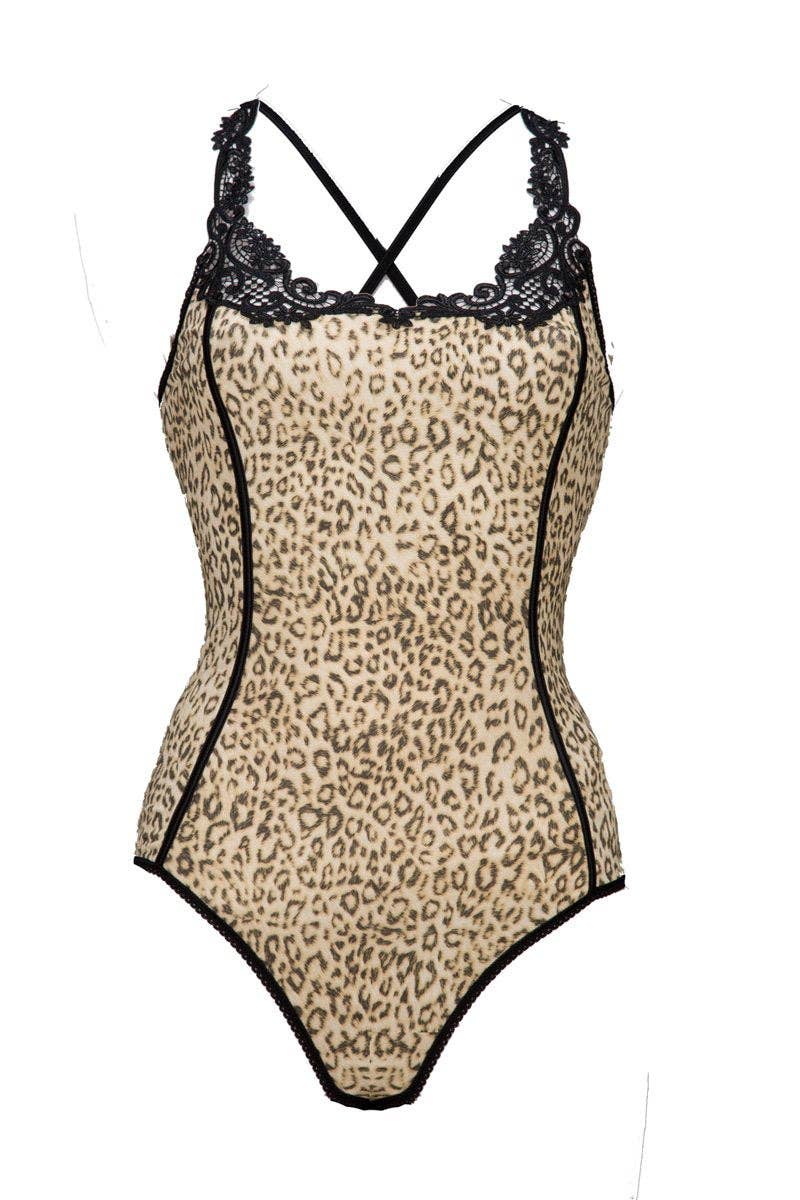 Negro 514 01 Leopardenkörper - Micromodal für den Großhandel auf Faire1