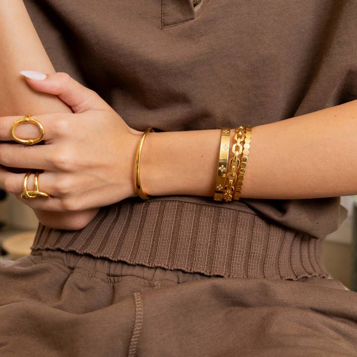 Sahira Jewelry Design - Wholesale Bangle Bracelet - Flora Bracelet4