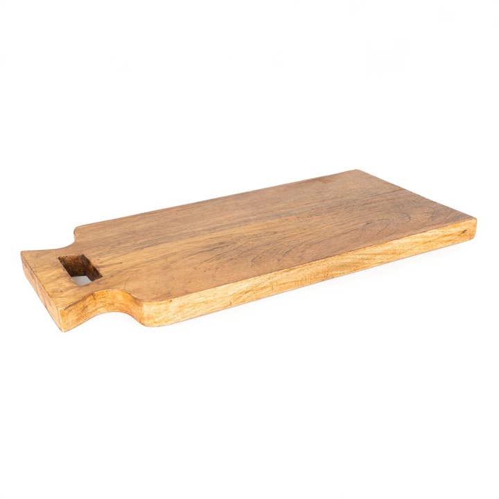 Candlelight Products Ltd – wholesale Cutting board – 38cm Mango Wood Grazing Paddle Board 4pk1
