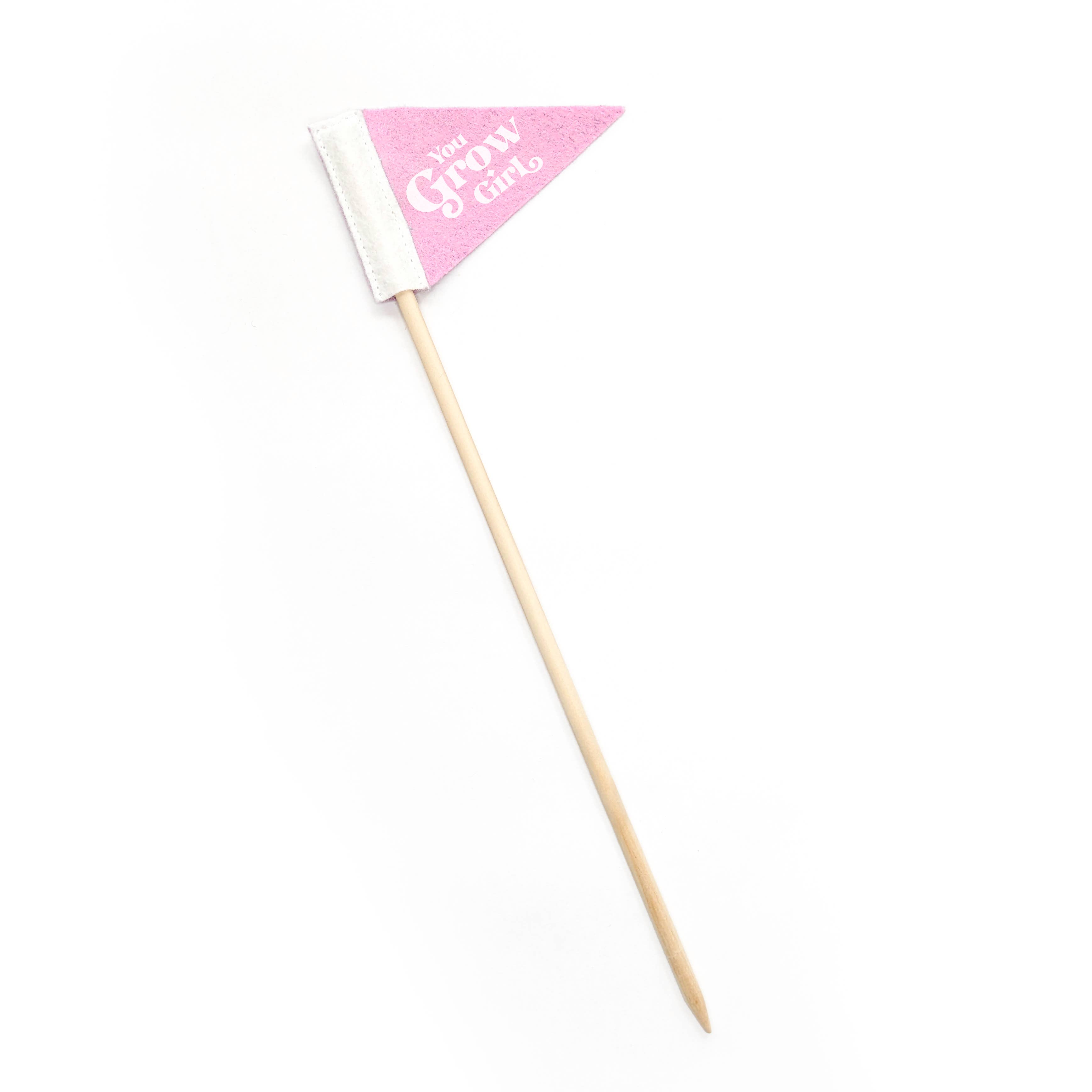 Pennant For Your Thoughts – Engroshandel Have/havestolpe – Lille planteflagvimpel | Uldblanding, håndlavet i USA10