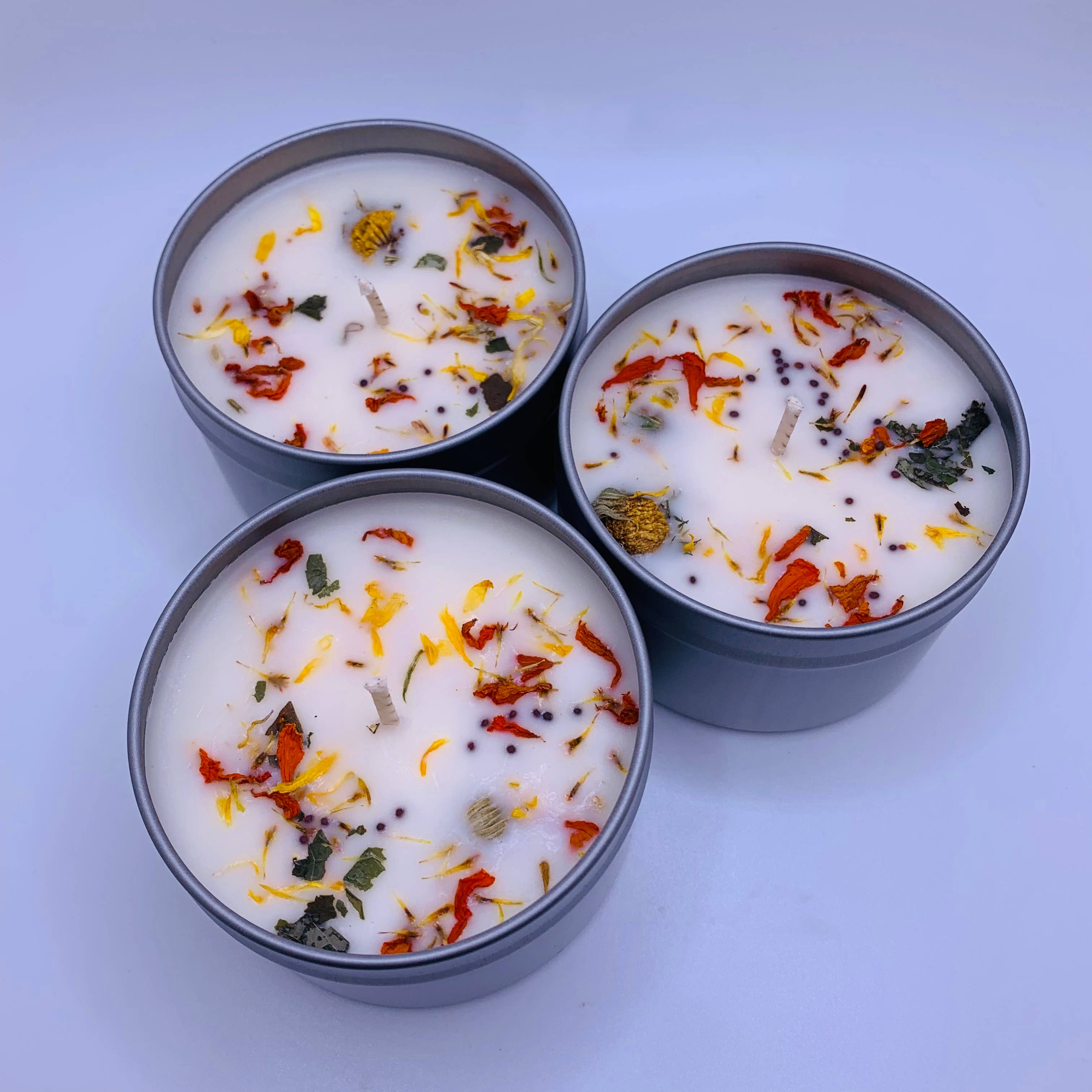 Bet's Bars - Wholesale Travel Candles - Botanical Sprinkled Soy Wax Candles8