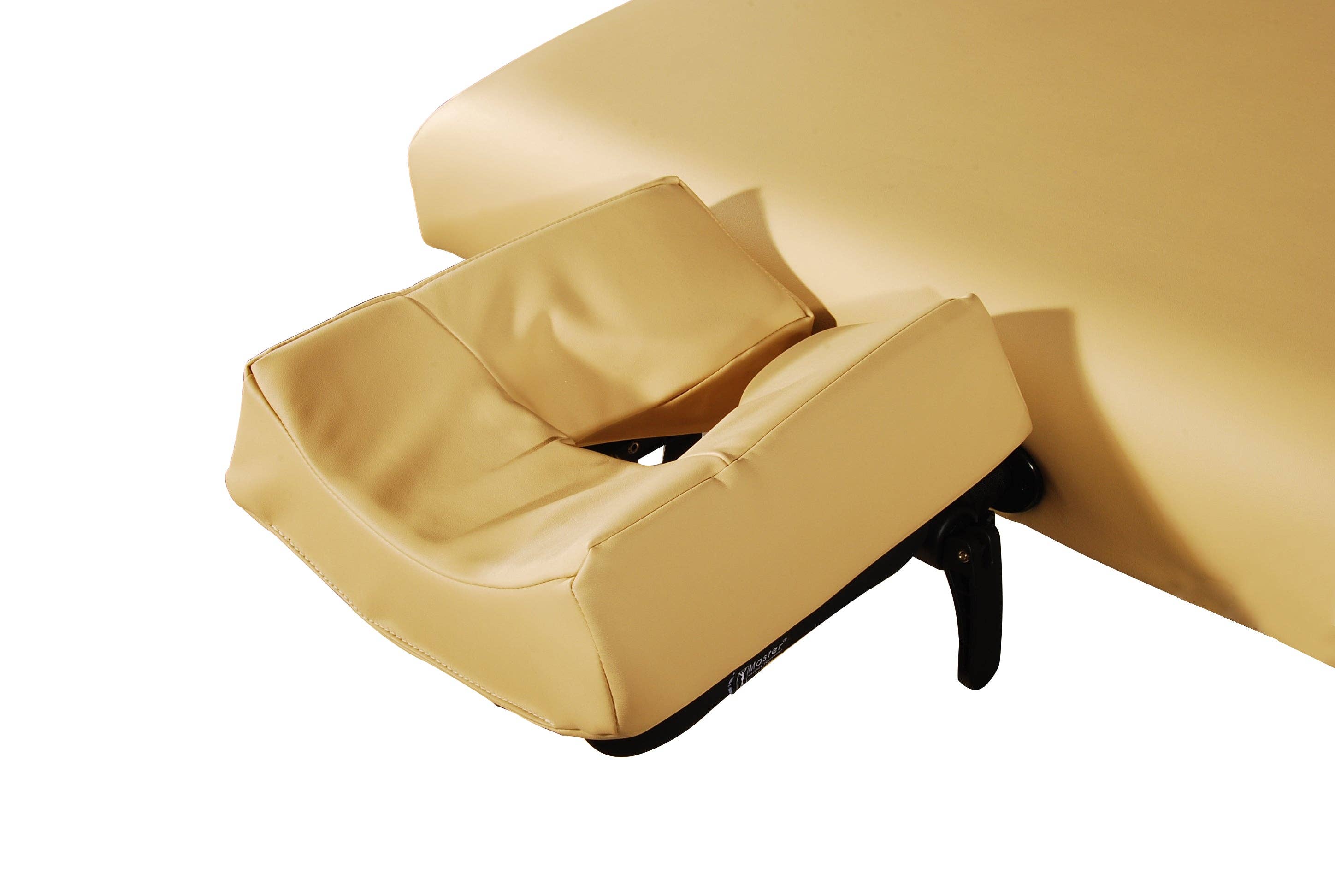 Royal Recliners - Wholesale Chair Cushion - MASTER MASSAGE Universal Ergonomic Dream™ Adjustable Massage Table Face Cradle and Ergonomic Dream Face Cushion Pillow set-Cream Color2